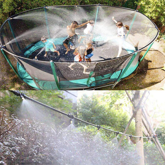 Outdoor Cooling Misting System | Instant Cooling Relief for Patios and Gardens