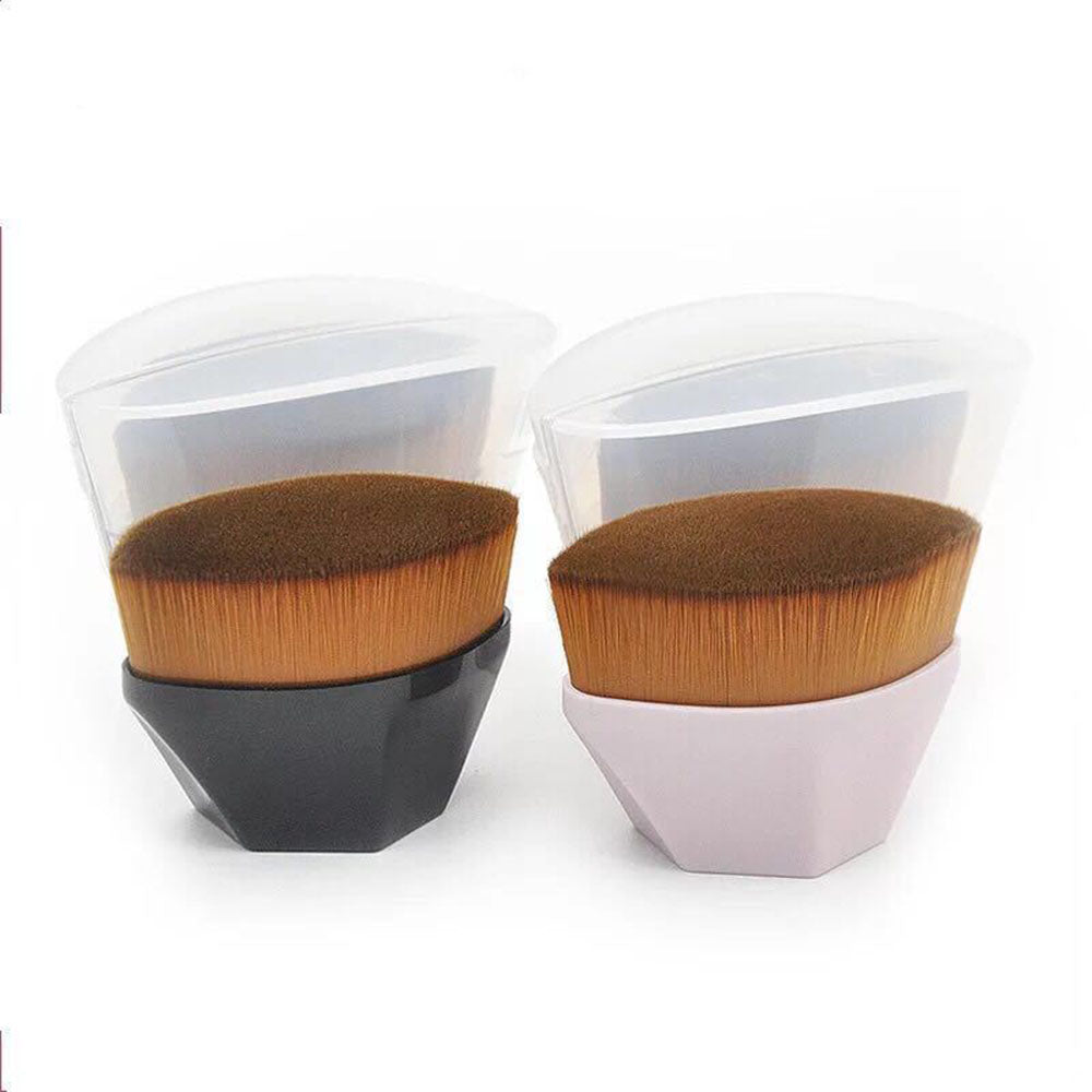 PerfectBlend Flat Top Makeup Brush | Versatile Precision Tool