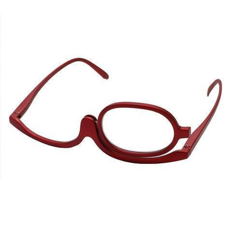 Rotatable Makeup Glasses | Precision Makeup Application