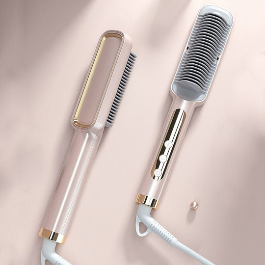 Sleek Hair Straightener Comb | Quick Detangle