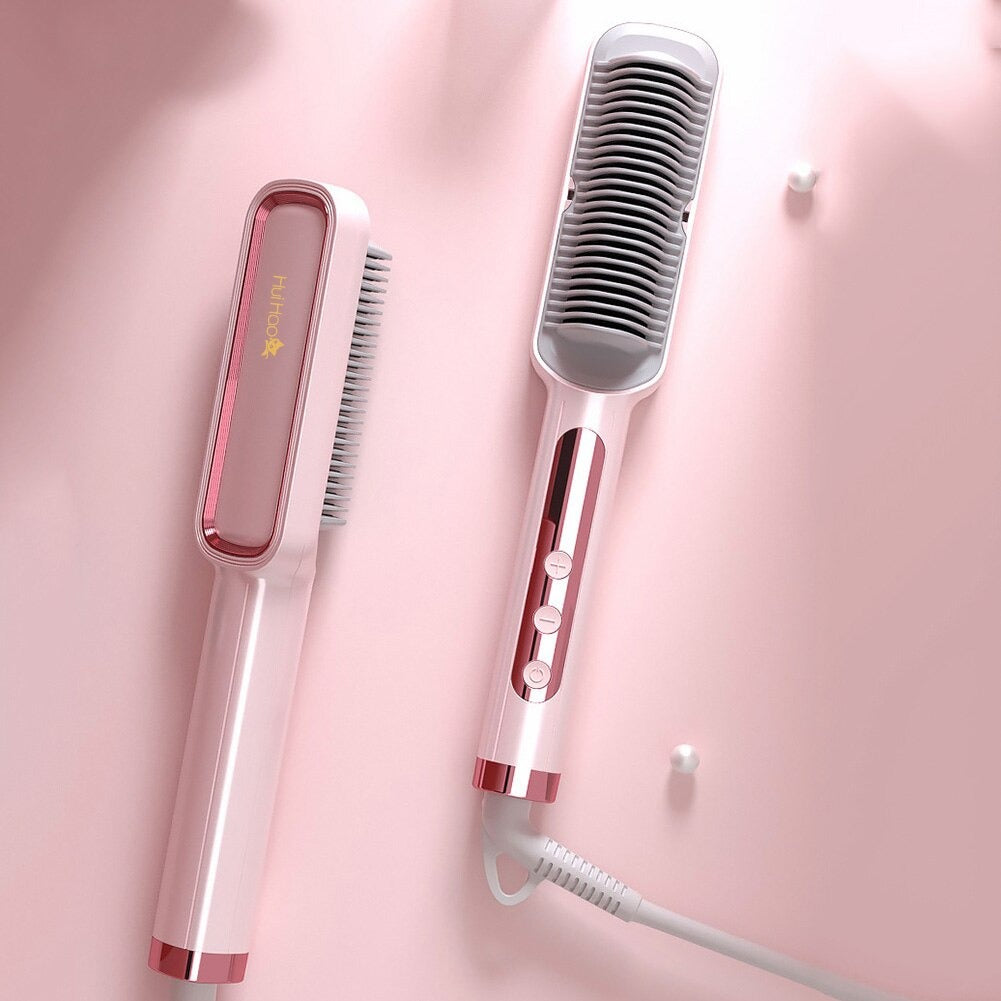 Sleek Hair Straightener Comb | Quick Detangle